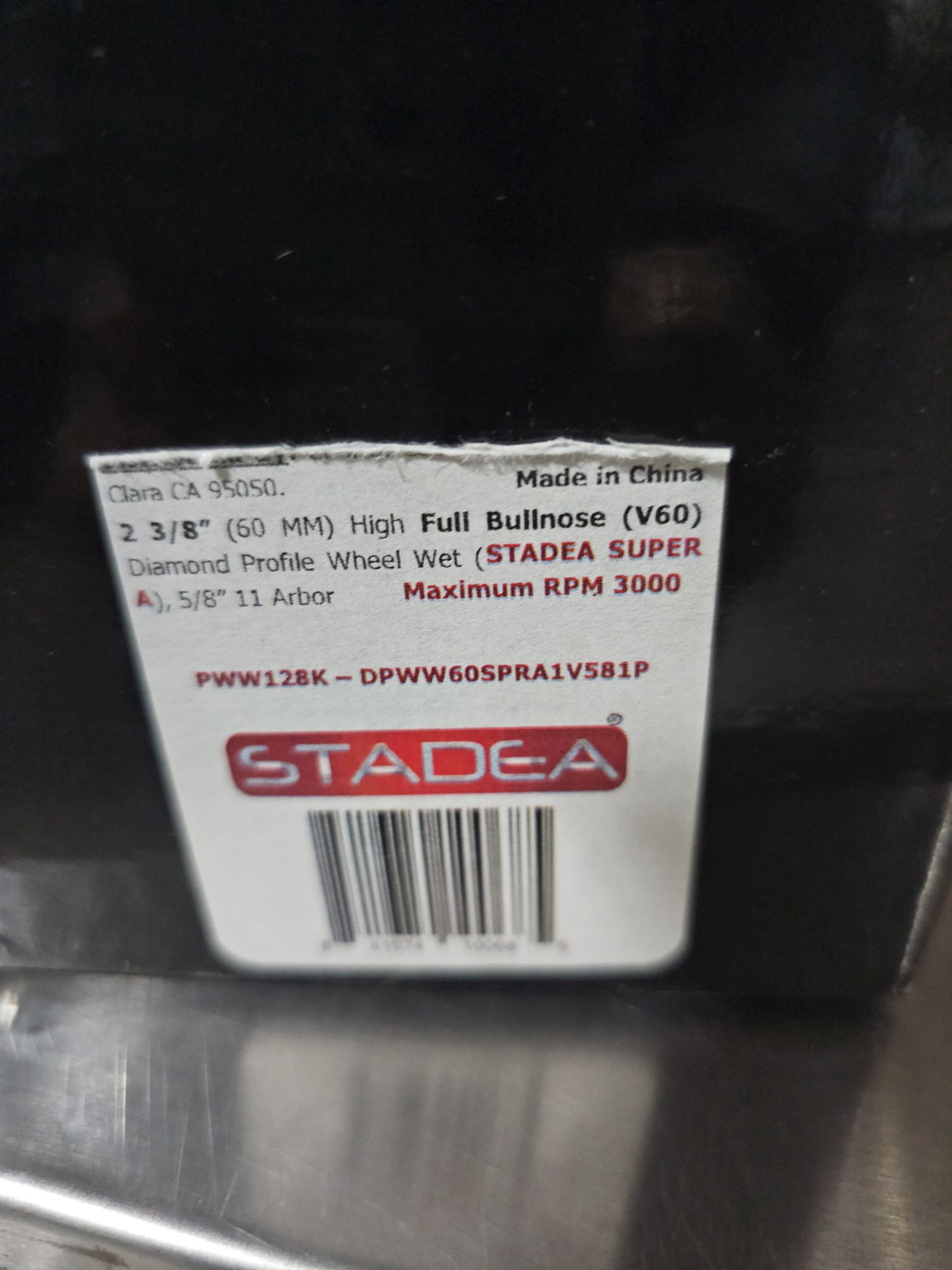 2 3/8 V60 Bullnose Routing Bit