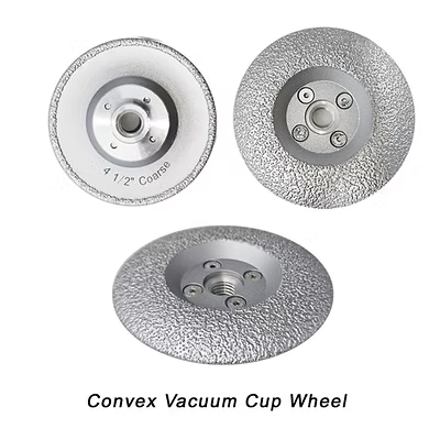 4.5" Convex Vacuum Cup Wheel